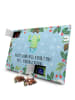 Mr. & Mrs. Panda Advents-Teekalender Kaktus Happy mit Spruch in Eisblau