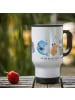 Mr. & Mrs. Panda Kaffeebecher Big Einheit mit Spruch in Weiß