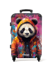 NoBoringSuitCases Suitcase, Handgepäck, Koffer, Trolley, Reisekoffer Riesenpanda-Design mit