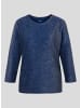 Rabe Rundkragen Langarmshirt für Damen in uni