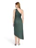 Vera Mont Abendkleid im Glitzer-Look in Evening Green