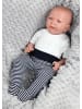 TupTam Baby Jungen Strampelhose mit Fuß 3er Pack in beige/grau