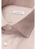 Seidensticker Flanellhemd Slim in Beige