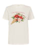 Cream T-shirt CRJoliy Regular fit in Red Bouquet Cone