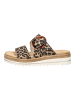 remonte Pantoletten in Leopard