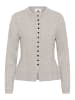 Karen By Simonsen Strickjacke KBEtta Feminine in Light Grey Melange
