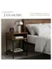 tectake Beistelltisch Harlow 40,5x40,5x59cm