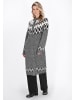 DreiMaster Women Cardigan in black multicolor