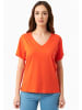 Organication T-Shirt "WOR19207" in Mandarine