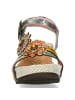 LAURA VITA Sandalette in grün