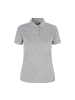 IDENTITY Polo Shirt stretch in Grau meliert