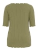 KAFFE curve T-shirt KCfananda Tight fit in Deep Lichen Green CC