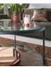 KADIMA DESIGN Couchtisch 80x80x45 cm Glas / Metall Wohnzimmertisch Rund Modern,