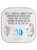 Mr. & Mrs. Panda Bierdeckel 30. Geburtstag Maus Pinguin mit Spruch in Weiß