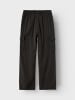 name it Cargo Stoff Hose Baggy Stretch Denim Pants NKFBELLA in Schwarz