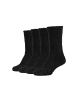 camano Socken cosy 4er Pack black mix