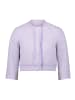 BETTY & CO Bolero-Jacke mit aufgesetzten Taschen in Lilac Melange