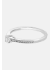 Diamant Exquis Ring aus 375 Weißgold mit Diamant