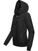 ragwear Winterjacke Nuggie Melange in Black