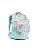 Satch Schulrucksack Pack Dreamy Mosaic in blau