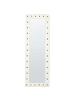 Beliani Standspiegel ANSOUIS in Weiß - (W) 50 x (H) 150 x (L) 33 cm