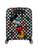 American Tourister Wavebreaker Disney - 4-Rollen-Kabinentrolley 55 cm (rot) in mickey check