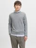 Jack & Jones Strickpullover in Medium Grey Melange