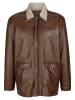 Boston Park Lederjacke in cognac