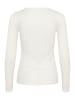 Kaffe T-shirt KAlinda Slim fit in Chalk
