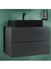 ebuy24 Badmöbelset LendasBL anthrazit anthrazit 81 x 52 cm