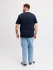 JACK & JONES PLUS T-shirt in Navy Blazer