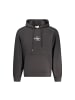 Calvin Klein Schwarz Baumwolle Herren Hoodie