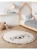 Beliani Kinderteppich ETSERI in Beige - (W) 120 x (L) 120 cm