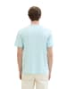 Tom Tailor Knopfleisten T-Shirt für Herren in trkis