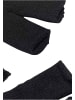 Urban Classics Urban Classics Unisex Half Finger Gloves 2-Pack in black
