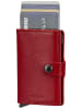 Secrid Geldbörse Miniwallet Veg Tanned in Rosso-Bordeaux