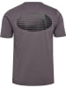 Hummel T-Shirt "Pulse Graphic T-Shirt S/S" in Grau