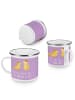 Mr. & Mrs. Panda Emaille Tasse Eheversprechen Liebe Teilen mit S... in Lavendeltraum