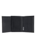 oxmox Leather Geldbörse RFID Schutz Leder 13 cm schwarz-ox 2.0