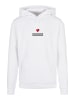 F4NT4STIC Basic Hoodie Happy New Year Silvester 2023 in weiß