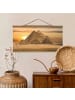 WALLART Stoffbild mit Posterleisten - Dream of Egypt in Gold