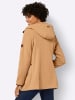 WITT WEIDEN Kapuzenfleecejacke in camel