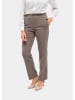 GOLDNER Edle Professlan-Schlupfhose MARTHA in taupe / melange