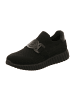 Bugatti Sportliche Slipper in Schwarz