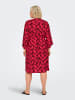ONLY Carmakoma Kleid in Hibiscus