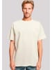 F4NT4STIC Oversize T-Shirt US National Parks Montage in sand