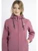 Schmuddelwedda Damen Regenjacke in Himbeerpink Melange