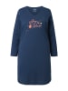 Ulla Popken Nachthemd in navy blau