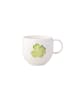Villeroy & Boch Henkelbecher Good Luck With Love 290 ml weiß-grün in weiß-grün