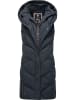 ragwear Steppweste Natalka Vest in Navy